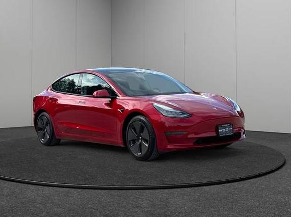 TESLA MODEL 3 2021 5YJ3E1EAXMF857679 image